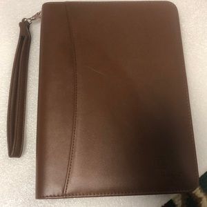 Lautus Designs note book case-brown leather case